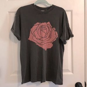 Free People floral tee NWT